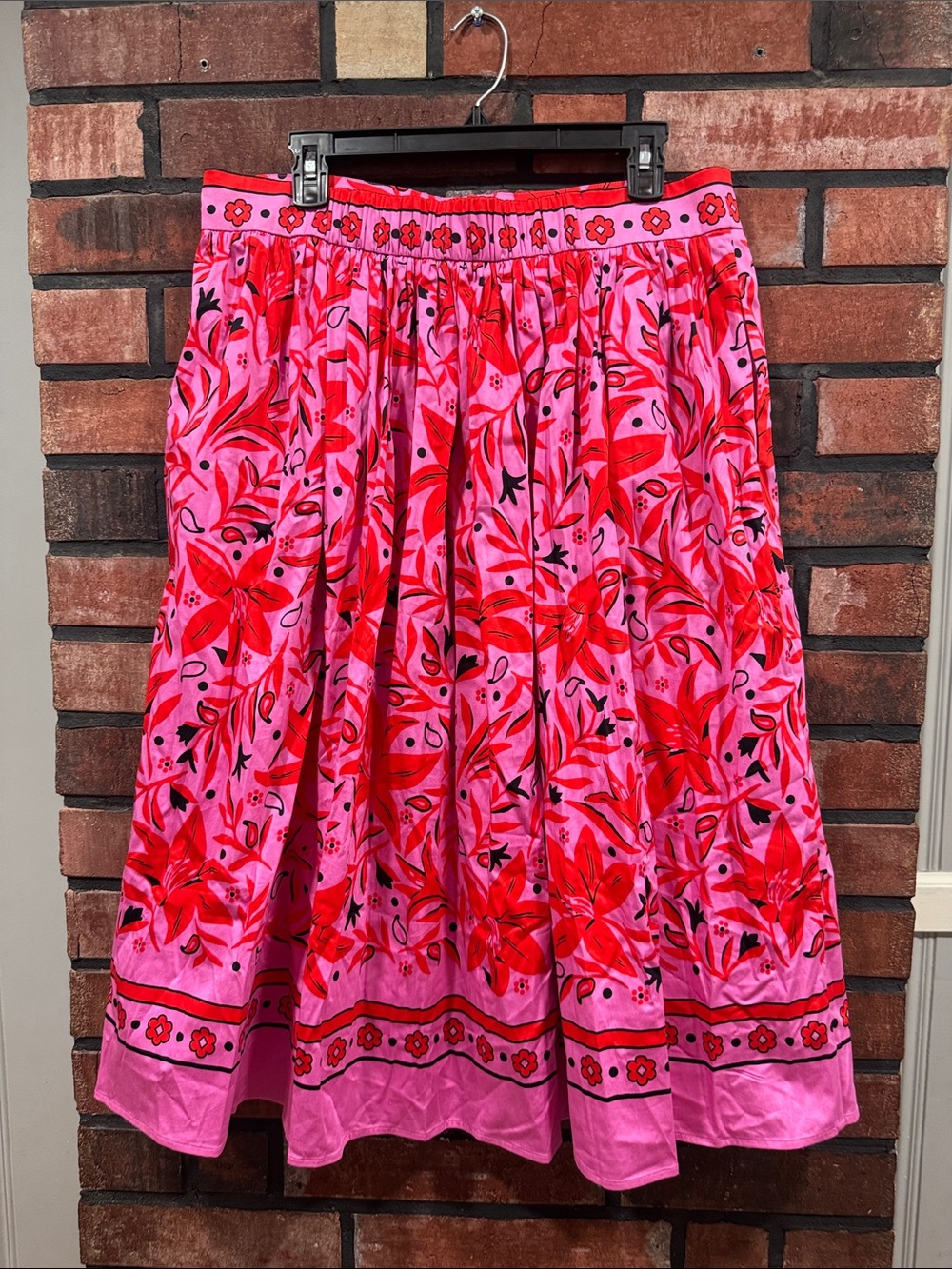 Kate Spade New York Daylily Midi Skirt - Picture 3 of 10